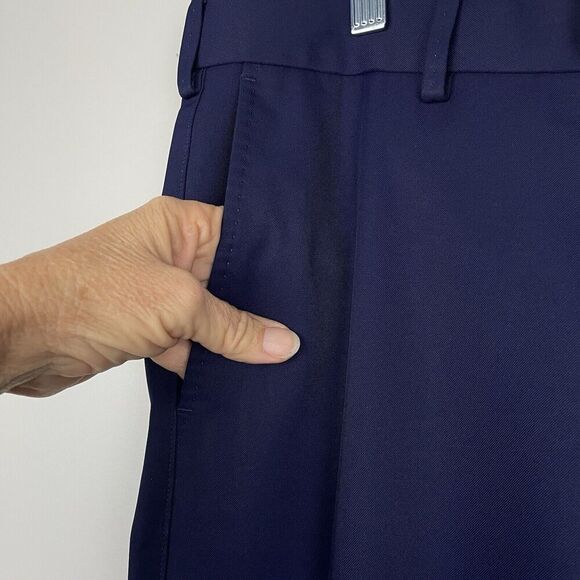 Peter Millar Durham High Drape Golf Pants Mens 34x32 (36x31) Navy Crown Sport - Picture 6 of 10